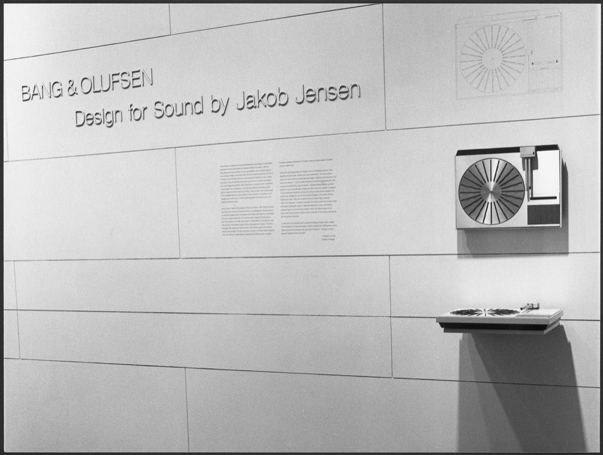 Jacob Jensen at MoMA in 1978
